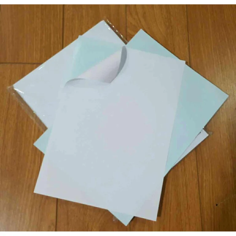 Giấy Decal đế xanh A4 XỊN